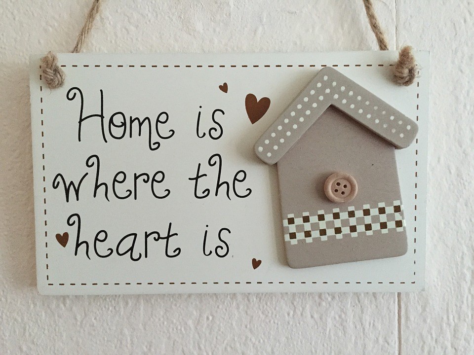 A cozy home interior symbolising warmth and love.