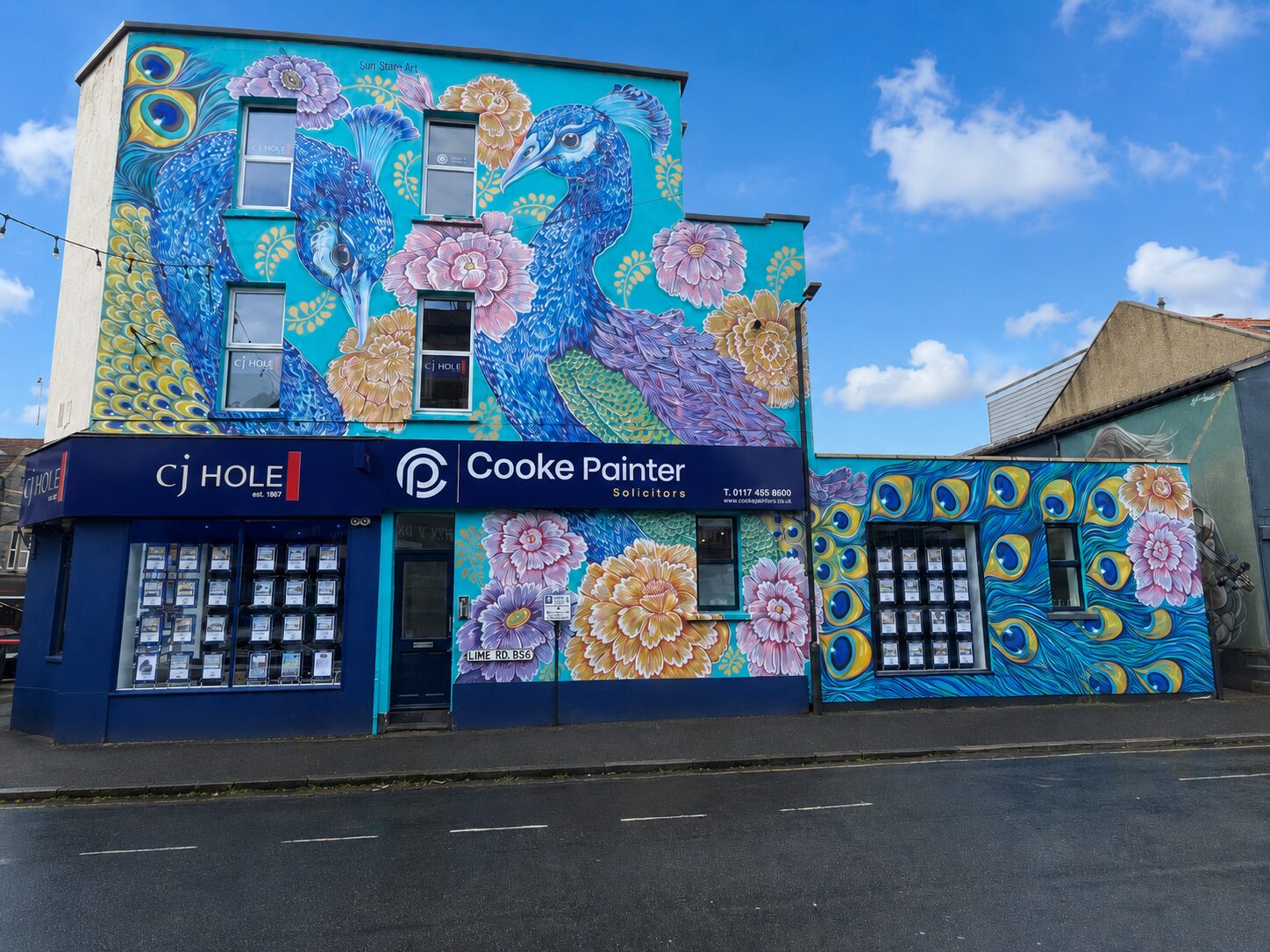 Exterior view of CJ Hole Southville Estate Agents.